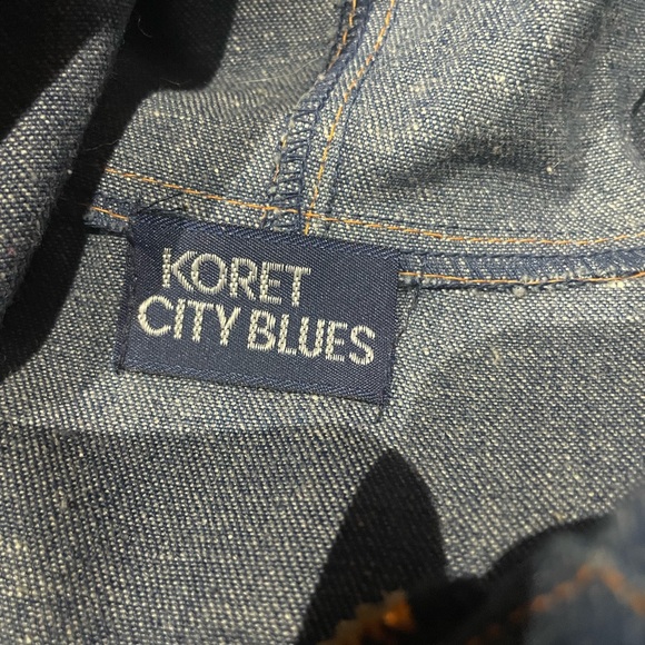 1980 Koret City Blues Hooded‎ Light Denim Zip Up Jacket - Picture 6 of 6